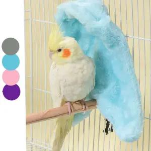 새집 앵무새 겨울 방한 포치 하우스 코너 보온 대형 보금자리