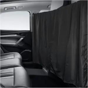 올리츠 자동차 칸막이 커튼 수면 및 캠핑을 위한 프라이버시 암막 탈착식 차량 선쉐이드 스크린이 열
