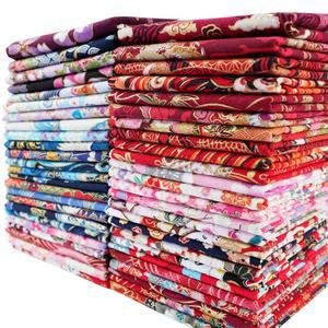 5PCS 25X25CM 50X50CM 사각형 공예 패브릭 바느질 워크 퀼트 ARTCRAFT DIY 천으로 번들 패치