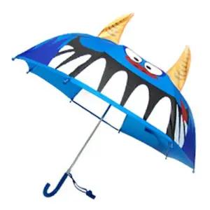 아동 우산 유아 몬스터 어린이 장우산 캐릭터 자동 동물 귀여운