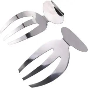 샐러드 핸즈 스테인리스 서버 2개 주방 도우미 파스타