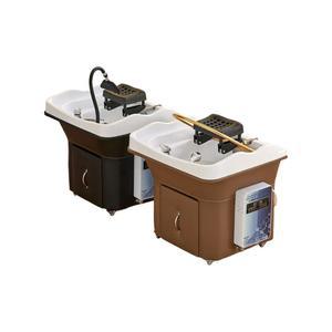 이동식 물순환 샴푸 세면대 머리감기 대야 훈증 스파기 케어용 요양용
