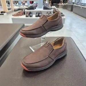 엘칸토 HC11 소가죽 남성화 초경량 세미케주얼 슬립온  K9X6U51T385