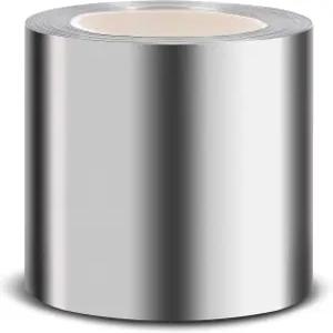 지붕 및 정원용 로스트로넛 55피트 아연 금속 스트립 - 폭 2.5인치 이끼 얼룩 방지 지붕용 킬러