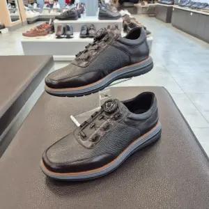 엘칸토 HC11 소가죽 남성화 세미정장 다이얼 스니커즈  Q0X8U61T385