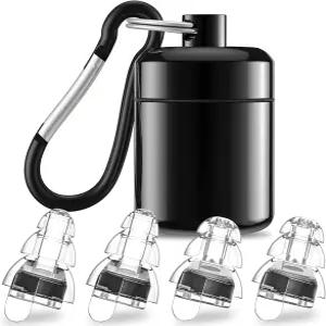 콘서트 뮤지션을 위한 고충실도 이어플러그 소음 감소용 24DB 음악 페스티벌 DJ 나이트클럽 드러머를 고급