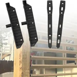 데크 선블라인드 시스템 브래킷 블라인드 및 셔터용 루버 하드웨어 키트 각 세트는 최대 11개의