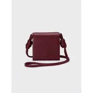 매장정품 CODEMENTS [리퍼브] 노트백 미니 버건디