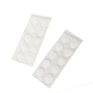 도어 쿠션 투명 20개 실리콘 도어스토퍼 범퍼 부착