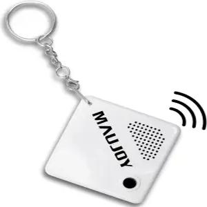 시각 장애인을 위한 MAUJOY 토킹 시계 열쇠고리 - 음성 키링 알람과 함께 사용하기 쉬운 작고 휴대하기