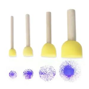 미술 스펀지 수채화 스텐실 브러쉬 물감 붓 물감 스펀지붓 수채화 세트