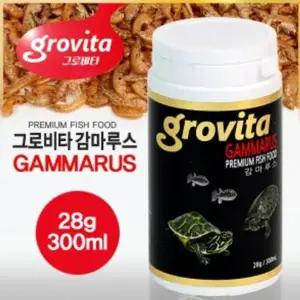 거북이 파충류 전용 건조사료 영양분 먹이공급 28g