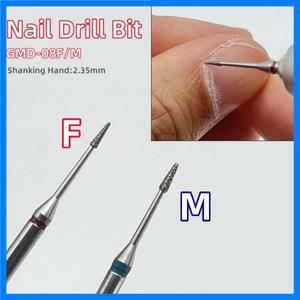 1/2개 다이아몬드 매니큐어 네일 드릴 세트 전문가용 페디큐어 도구 젤 폴리싱 제거 및 각질 비트