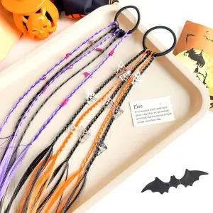 (큰손할인) 할로윈브릿지헤어밴드 머리끈 할로윈 꼬임 할로윈 할로윈용품