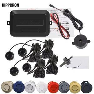 버저 자동차 주차 센서 키트 백업 레이더 사운드 경고 표시기 프로브 시스템, 4 개, 22mm, 12V, 8 색