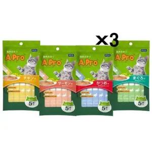 A Pro 고양이 짜먹는간식 5PX3 수분보충 파우치 영양