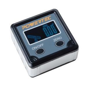 파워텍 디지털 앵글 파인더 각도계, 마그네틱 베이스 w /디지털 경사계 - 목공, 테이블 톱, 마이터 톱용 전자 각도계 레벨 측정 게이지(71828W)