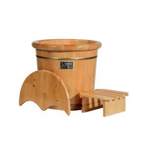 40 가정용 나무 족욕통 40CM 발 깊은 풋케어 족욕대야 족탕기