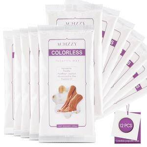 아치 내추럴 파라핀 리필 목욕용 무향 블록 12팩 깊은 수분 공급 보습 및 공급을 위한 손과 발용