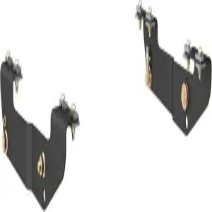 CURT 16418 5륜 설치 브래킷 일부 쉐보레 실버라도 GMC 시에라 1500 2500 3500 HD 블랙