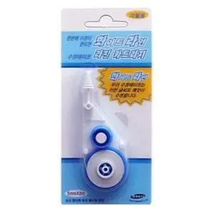 두리수정테이프 리필 12개입(화이트라인)