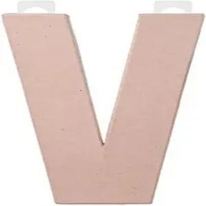 Darice 2862-V 페이퍼 마체 레터 - V 8인치