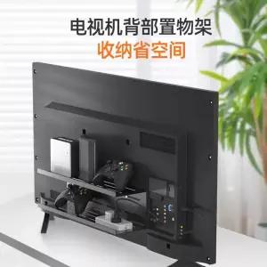 티비네트망 무타공 TV 선반 선정리 단층 뒤면 이중 벽선반