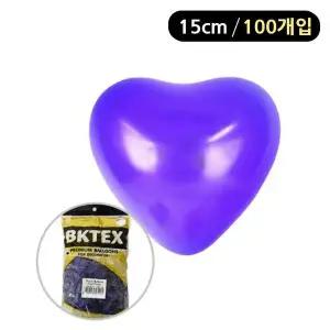 [에이치플러스몰]해피파티 펄 하트풍선 15cm (100개입) (퍼플)