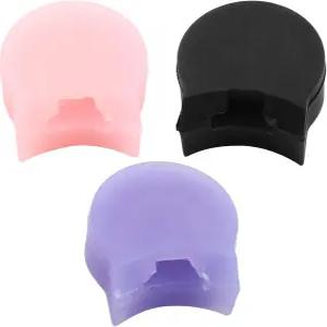 본시코키 3개 실리콘 클라리넷 엄지손가락 받침대 쿠션 대부분의 오보에를 위한 프로텍터 3가지 색상