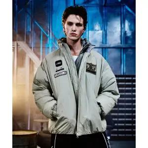 디아도라 Diadora 윈터 피트크루 레이서 구스다운 자켓 KHAKI 1668831