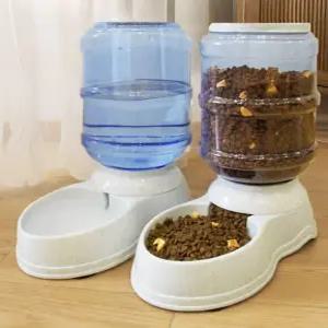 대형견 자동급식기 배식기 애견 애완 정량 배급 식기 공급기 타이머 사료