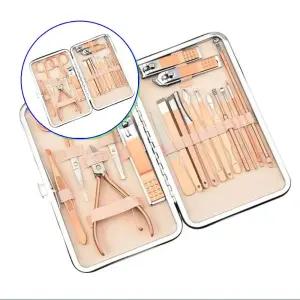 쌍문상회 손톱관리세트 네일케어 18종 DD11108 발톱깎이 큐티클 페디큐어