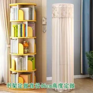 회전책꽂이 서재인테리어 원목 6단까지 4단부터 만화책장