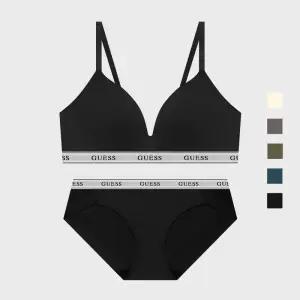 게스언더웨어 라이트 글램 노와이어 브라 팬티 세트 5Colors 2704702 410308