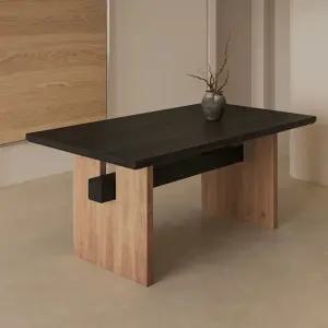 고재테이블 400 통원목식탁 빈티지테이블