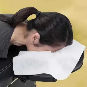 [에이치플러스몰]일회용 마사지 베드 헤드 커버 패드 200장