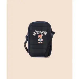 매장정품 빈폴 BEANPOLE KIDS 곰돌이 체크 핸드폰 가방 그린 (BI61D2U02M) BI61D2U02M 663996