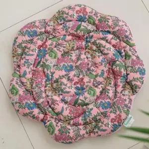 [생활] 방석 로즈 퀼팅 논슬립 인테리어방석 50x50cm 핑크