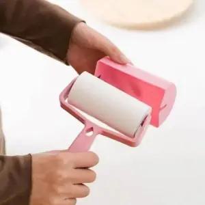 [생활] 미니 롤클리너 본체 포함 리필 테이프 먼지 제거용 깔끔한 청소 도구