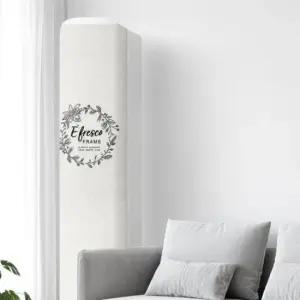 [생활] 에어컨 커버 덮개 스탠드 보관 정리 원형 인테리어