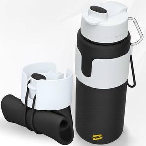 여행, 하이킹, 캠핑, 스포츠 및 일상 사용을 위한 루마벨트 접이식 물병 u2013 BPA 프리 실리콘, 누수 방지 경량 컴팩트, 재사용 가능, 휴대용, 이지 클린