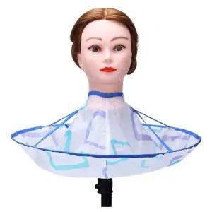 이발보 망토 가운 DIY 헤어컷 스타일링 방수 앞치마 KBD7+8sFz