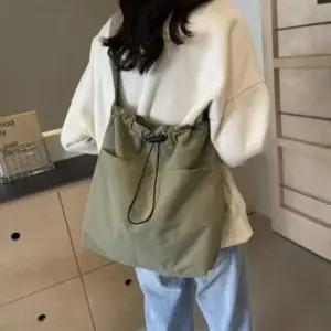 [패션] 바스락 텍스처 숄더백 일상용 미니 크로스백 4가지 색상