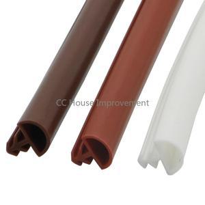 5M 수정된 고무 씰링 스트립 충돌 방음 도어 끈 나무 문창 밀봉 슬롯