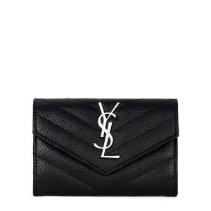 25FW 블랙 카산드라 마테라쎄 엔벨롭 카드지갑 414404 BOW02 1000