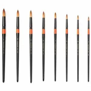 화홍 수채화붓 700R 6호 -30074 붓 화홍 판화 수채붓 물감