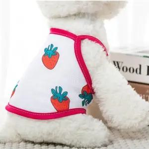 [반애] 실내복 고양이 나시 강아지 여름옷 민소매 얇은옷 강아지옷 고양이옷 나사. 티셔츠 쿨나시