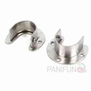 ( )옷걸이봉 스텐 소켓 홀더 32mm 행거봉소켓 옷장소켓 봉받침 압축봉받침대 파이프받침 옷봉소켓 봉받침대