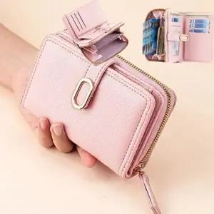 여성 타원 에센셜 클립 1P 넉넉한 수납 휴대용 카드