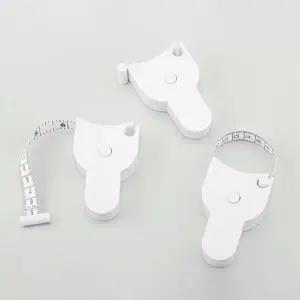 ( )허리 둘레 측정 자동 줄자 사이즈 재기 바디 테이프 휴대용